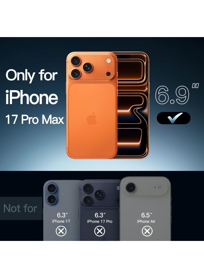 Case Compatible with iPhone 17 Pro Max 6.9-Inch, Cover Silicone Transparent TPU Gorilla Anti-shock Protector Camera Shockproof Corners - Clear - Image 5